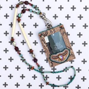 Jewelry - Native American Beaded ID Lanyard Jewelry - Native American Beaded ID Lanyard